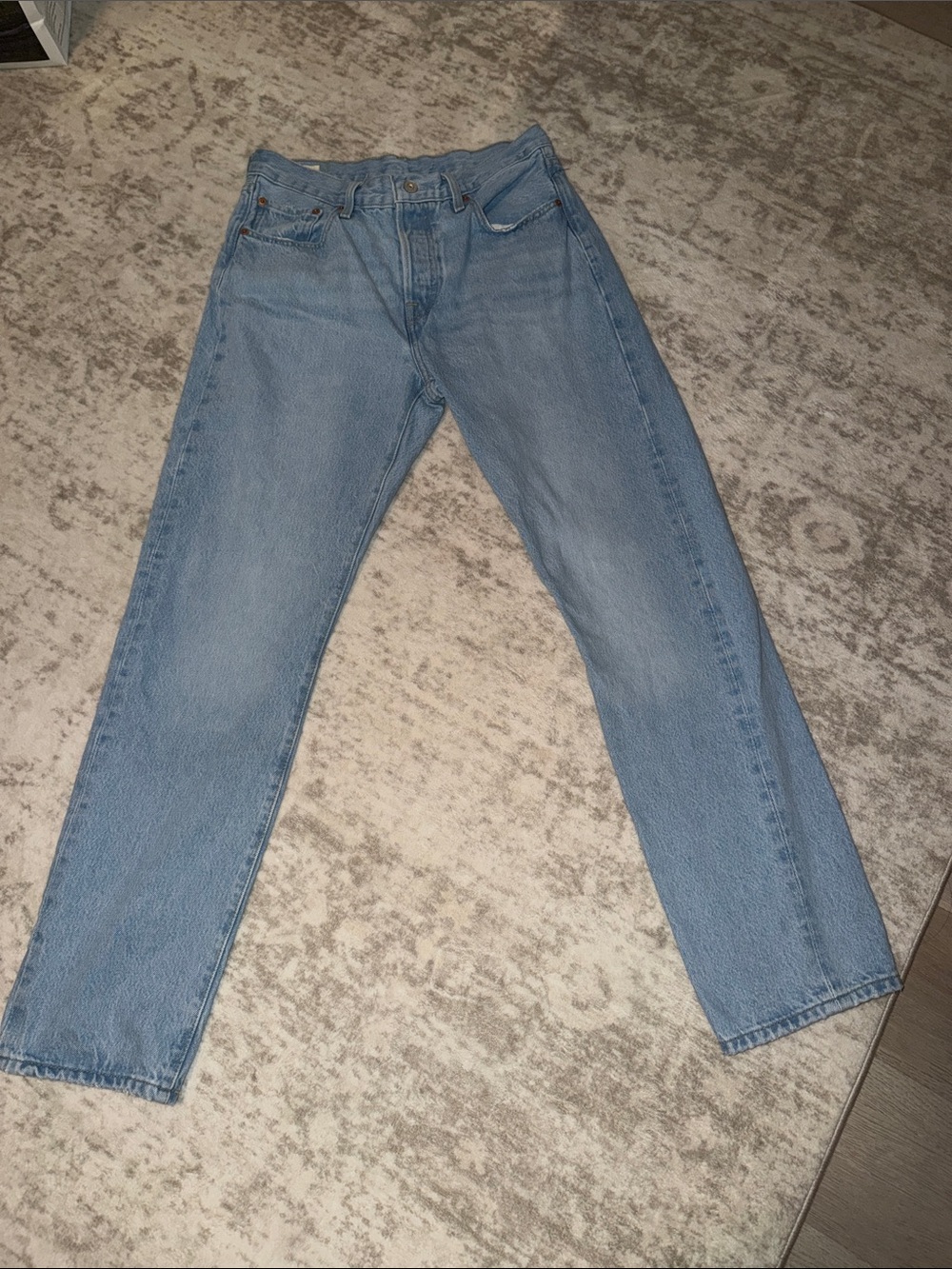 Levi's Women’s Light Blue Straight-Leg Jeans